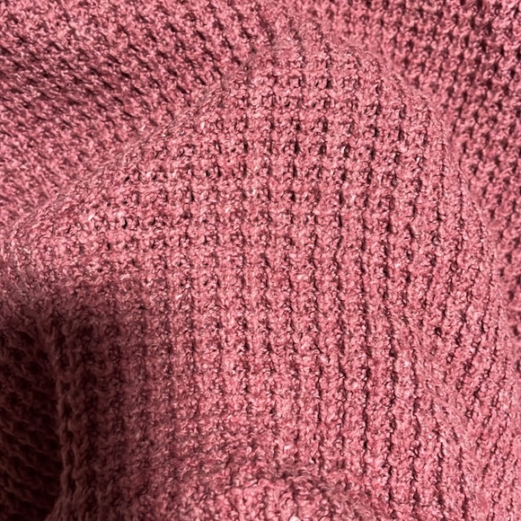 American Eagle Outfitters Waffle Knit Crew Sweater XS Oversized - Picture 6 of 6